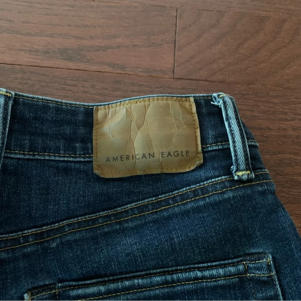 American Eagle Blue Athletic Airflex Jeans - Picture 4 of 7
